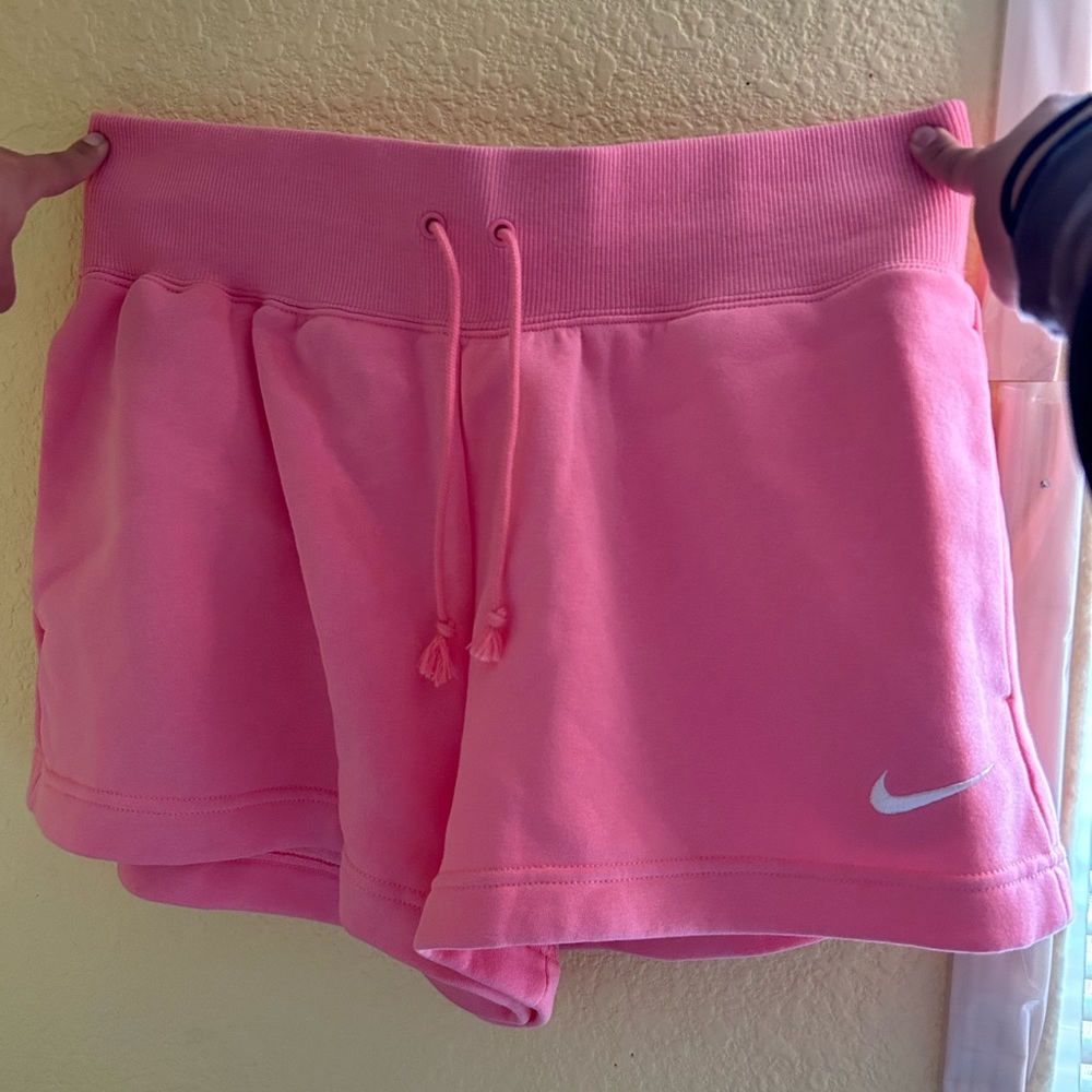 Pink Nike Sweatshort